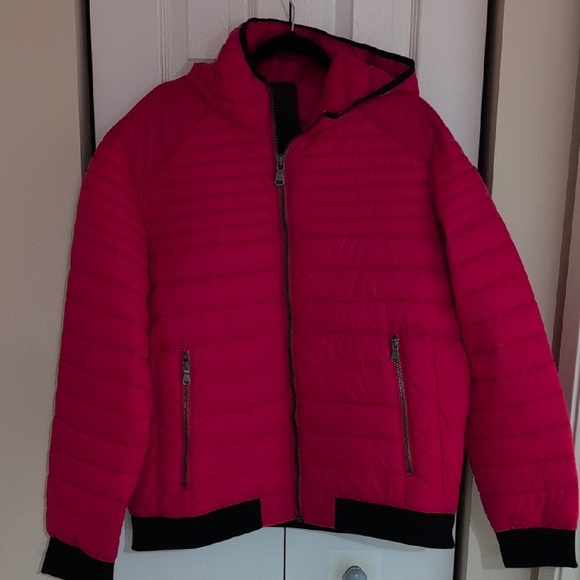 Pajar Red Puffer Jacket - Picture 1 of 6